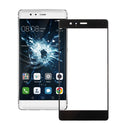 For Huawei P9 Front Screen Outer Glass Lens(Black)