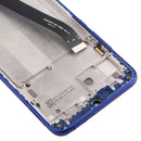 LCD Screen and Digitizer Full Assembly with Frame for Xiaomi Redmi 7 (Blue)