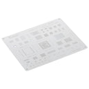 Kaisi A-11 IC Chip BGA Reballing Stencil Kits Set Tin Plate For iPhone X / 8 / 8 Plus