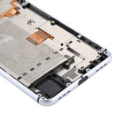 for BlackBerry Keyone LCD Screen and Digitizer Full Assembly with Frame(Silver)