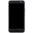 LCD Screen and Digitizer Full Assembly with Frame for HTC U11 (Black)
