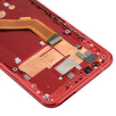 LCD Screen and Digitizer Full Assembly with Frame for HTC U11(Red)