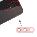 10 PCS Back Camera Lens for Nokia 4.2 / TA-1184 / TA-1133 / TA-1149 / TA-1150 / TA-1157(Pink)