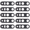 10 PCS Back Camera Lens for Vivo X27 (Black)