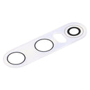 10 PCS Back Camera Lens for Vivo X27 (White)