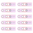 10 PCS Back Camera Lens for Vivo S1 / V15 (Pink)