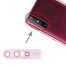 10 PCS Back Camera Lens for Vivo S1 / V15 (Pink)
