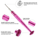 BEST BST-899 6 in 1 3D High Precision Aviation Aluminum Antiskid Screwdriver