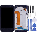 LCD Screen and Digitizer Full Assembly with Frame for ASUS Zenfone Ir ZB500KL X00AD(Black)