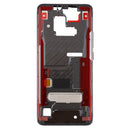 Front Housing LCD Frame Bezel Plate with Side Keys for Huawei Mate 20 Pro(Black)
