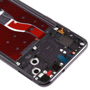 Front Housing LCD Frame Bezel Plate with Side Keys for Huawei Nova 4(Grey)