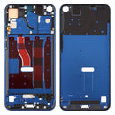 Front Housing LCD Frame Bezel Plate with Side Keys for Huawei Honor V20 (Honor View 20)(Blue)