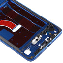Front Housing LCD Frame Bezel Plate with Side Keys for Huawei Honor V20 (Honor View 20)(Blue)