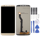 LCD Screen and Digitizer Full Assembly for Motorola Moto G6 Play (Gold)