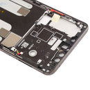 Middle Frame Bezel Plate with Side Keys for Xiaomi Mi Mix 3(Black)