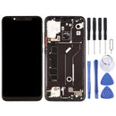 LCD Screen and Digitizer Full Assembly with Frame & Side Keys for Xiaomi Mi 8(Black)