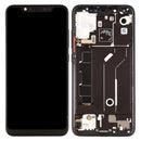 LCD Screen and Digitizer Full Assembly with Frame & Side Keys for Xiaomi Mi 8(Black)