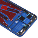 Front Housing LCD Frame Bezel Plate for Huawei Honor 8X (Blue)
