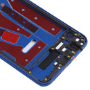 Front Housing LCD Frame Bezel Plate for Huawei Honor 8X (Blue)