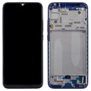 Original LCD Screen and Digitizer Full Assembly with Frame for Xiaomi Mi CC9e / Mi A3(Blue)