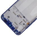Original LCD Screen and Digitizer Full Assembly with Frame for Xiaomi Mi CC9e / Mi A3(Blue)