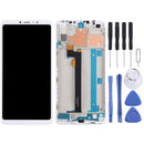 LCD Screen and Digitizer Full Assembly with Frame for Xiaomi Mi Max 3 (White)