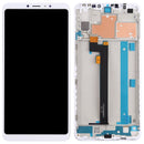 LCD Screen and Digitizer Full Assembly with Frame for Xiaomi Mi Max 3 (White)