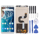 LCD Screen and Digitizer Full Assembly with Frame for Xiaomi Mi 6X / A2 (White)