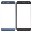 Front Screen Outer Glass Lens for LG X Cam / K580 (Silver)