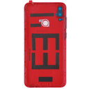 Battery Back Cover with Camera Lens & Side Keys for Huawei Y7 Prime (2019)(Red)