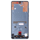 Front Housing LCD Frame Bezel Plate with Side Keys for Huawei P30(Baby Blue)