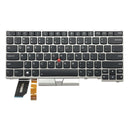 US Backlight keyboard for Lenovo ThinkPad E480 L480 L380 Yoga T480s(Silver)