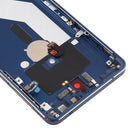 Battery Back Cover with Camera Lens & Side Keys & Fingerprint Sensor for Nokia 6.1 / 6 (2018) / 6 (2nd Gen)(Blue)