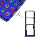 SIM Card Tray + SIM Card Tray + Micro SD Card Tray for OPPO A11x/A11/A9(2020)/A5(2020)(Blue)