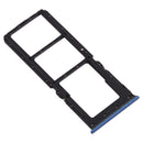 SIM Card Tray + SIM Card Tray + Micro SD Card Tray for OPPO A11x/A11/A9(2020)/A5(2020)(Blue)