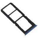 SIM Card Tray + SIM Card Tray + Micro SD Card Tray for OPPO A11(Blue)