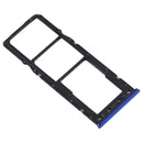 SIM Card Tray + SIM Card Tray + Micro SD Card Tray for OPPO Realme 3(Blue)
