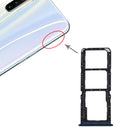 SIM Card Tray + SIM Card Tray + Micro SD Card Tray for Realme X2(Blue)