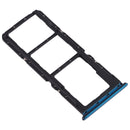 SIM Card Tray + SIM Card Tray + Micro SD Card Tray for Realme X2(Blue)