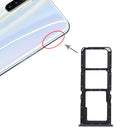 SIM Card Tray + SIM Card Tray + Micro SD Card Tray for Realme X2(Silver)