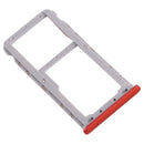 SIM Card Tray + SIM / Micro SD Card Tray for Meizu M6T(Red)