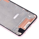 Front Housing LCD Frame Bezel Plate with Side Keys for Huawei Y9 (2019) (Pink)