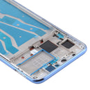 Front Housing LCD Frame Bezel Plate with Side Keys for Huawei Y9 (2019) (Silver)
