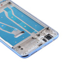 Front Housing LCD Frame Bezel Plate with Side Keys for Huawei Y9 (2019) (Silver)