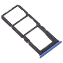 SIM Card Tray + SIM Card Tray + Micro SD Card Tray for vivo Y3(Blue)