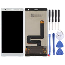 LCD Screen and Digitizer Full Assembly (Original) for Sony Xperia XZ2(White)