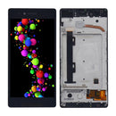 LCD Screen and Digitizer Full Assembly with Frame for Lenovo Vibe Shot / Z90(Black)