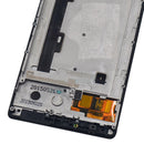 LCD Screen and Digitizer Full Assembly with Frame for Lenovo Vibe Shot / Z90(Black)