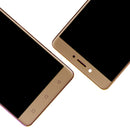 LCD Screen and Digitizer Full Assembly with Frame for 5.5 inch Lenovo K6 Note K53a48(Gold)