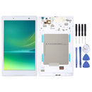 LCD Screen and Digitizer Full Assembly with Frame for Lenovo Tab 2 A8-50 A8-50F A8-50LC(White)